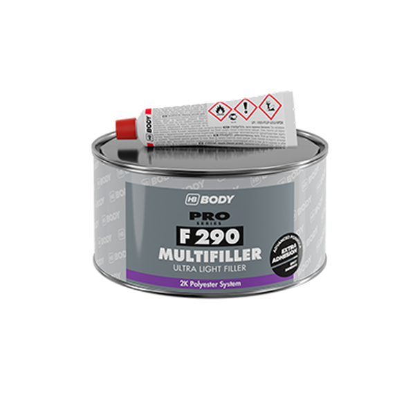 Mostrar detalles de Masilla de baja densidad F290 1 LT Body BODYF2901LT